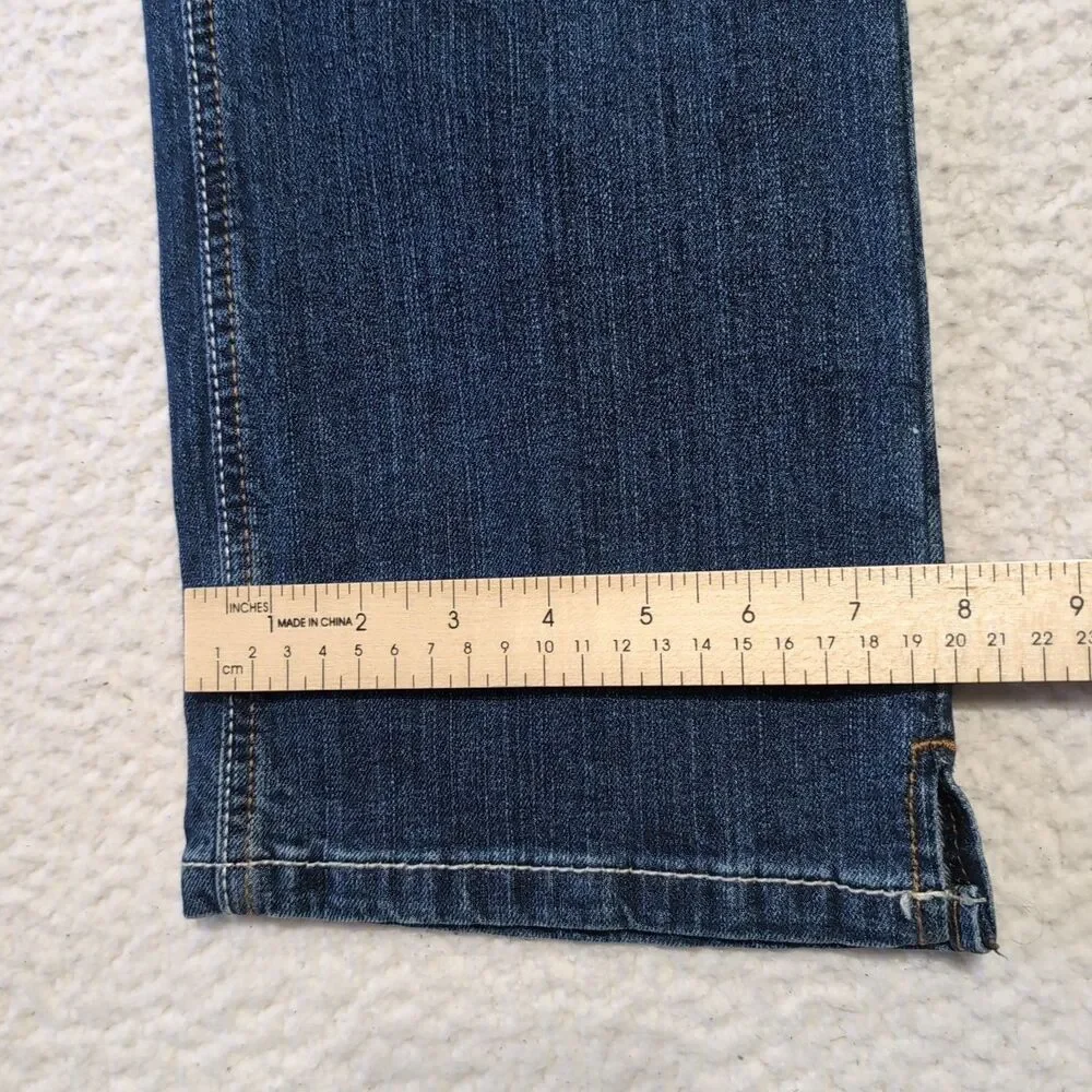 Cinch Women 27x30 Kylie Dark Stone Slim Fit Bootcut Kickslit Stretch Denim Jeans